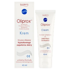 Oliprox krem, usuwa objawy łojotokowego zapalenia skóry - 40 ml