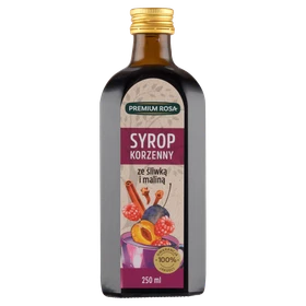 Premium Rosa Syrop korzenny ze śliwką i maliną - 250 ml