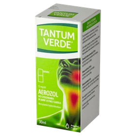 Tantum Verde 1,5 mg/ml aerozol do stosowania w jamie ustnej i gardle - 30 ml