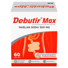 Debutir MAX 500 mg kapsułki - 60 szt./opak