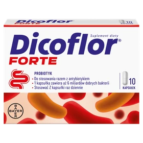 Dicoflor Forte 6 mld kapsułki - 10 szt./opak