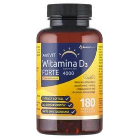 XeniVIT Witamina D3 Forte 100 µg kapsułki - 180 szt./opak