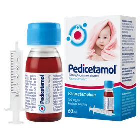 Pedicetamol 100 mg/ml roztwór doustny - 60 ml