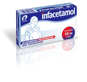 Infacetamol czopki 50 mg - 10 szt./opak