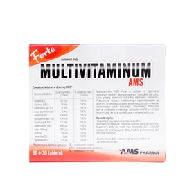 Multivitaminum AMS forte tabletki - 90 szt./opak