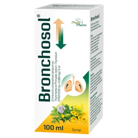 Bronchosol (218,0 mg + 0,989 mg)/5 ml syrop - 100 ml