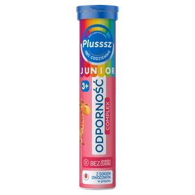 Plusssz Junior Odporność Complex, suplement diety, tabletki musujące - 20 szt./opak
