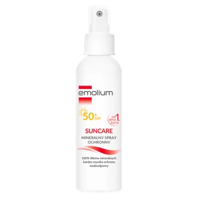 Emolium Suncare, mineralny spray ochronny SPF 50+ - 100 ml