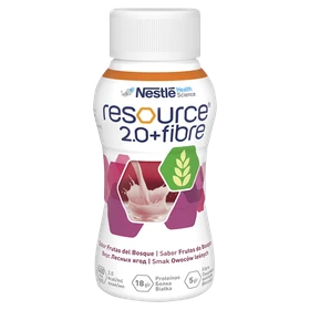 Resource 2.0+FIBRE płyn o smaku owoców leśnych - 4 x 200 ml
