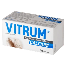 Vitrum Calcium 500 mg+5 µg tabletki - 60 szt./opak