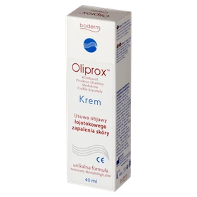 Oliprox krem, usuwa objawy łojotokowego zapalenia skóry - 40 ml