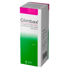 Glimbax 0,74 mg/ml roztwór do płukania j. ustnej i gardła - 200 ml