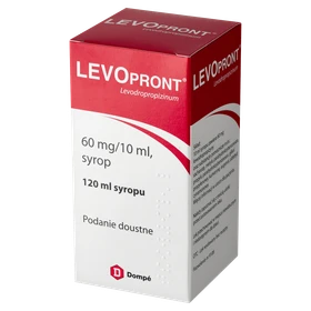 Levopront 60 mg/10 ml syrop - 120 ml
