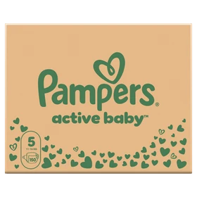 Pampers Active Baby, pieluchy, rozmiar 5, 11-16 kg - 150 szt./opak