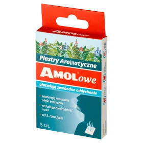 Amolowe Plastry Aromatyczne - 5 szt./opak