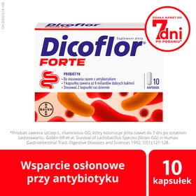 Dicoflor Forte 6 mld kapsułki - 10 szt./opak