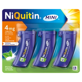 NiQuitin MINI 4 mg tabletki do ssania - 60 szt./opak