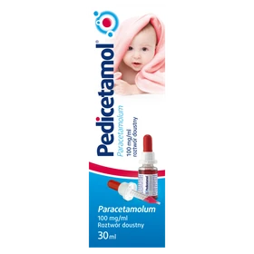 Pedicetamol 100 mg/ml roztwór doustny - 30 ml