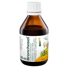 Bronchosol (218,0 mg + 0,989 mg)/5 ml syrop - 100 ml