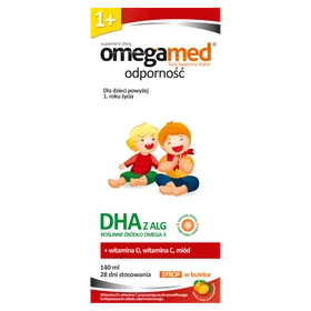 Omegamed Odporność 1+, suplement diety - 140 ml