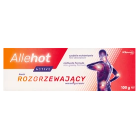 Allehot Active, krem rozgrzewający -  100 g