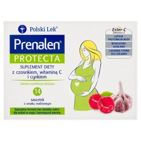 Prenalen Protecta smak malinowy proszek - 14 saszetek