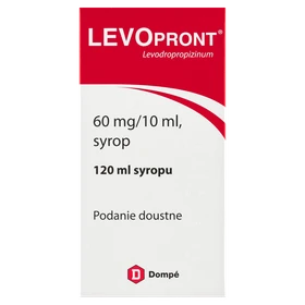 Levopront 60 mg/10 ml syrop - 120 ml