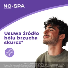 NO-SPA Max 80 mg tabletki powlekane - 24 szt./opak