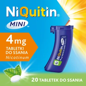 NiQuitin MINI 4 mg tabletki do ssania - 60 szt./opak