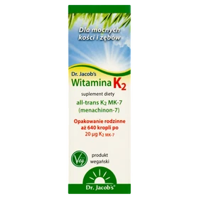 Dr. Jacob's Witamina K2 20 µg/kroplę krople doustne - 20 ml z kroplomierzem