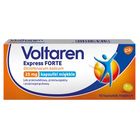 Voltaren Express Forte 25 mg kapsułki miękkie - 10 szt./opak