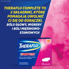 Theraflu Complete 500 mg+65 mg tabletki powlekane - 12 szt./opak