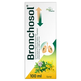 Bronchosol (218,0 mg + 0,989 mg)/5 ml syrop - 100 ml