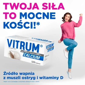Vitrum Calcium 500 mg+5 µg tabletki - 60 szt./opak