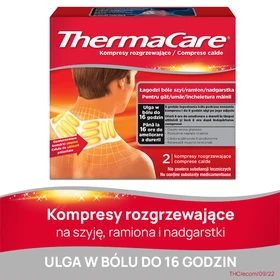 ThermaCare na szyję, ramiona, nadgarstki kompres rozgrzewający - 2 szt./opak