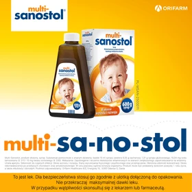Multi-Sanostol Syrop witaminowy - 600 g