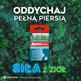 Amolowe Plastry Aromatyczne - 5 szt./opak