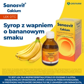 Sanosvit Calcium 114 mg Ca2+/5 ml syrop - 150 ml