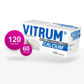 Vitrum Calcium 500 mg+5 µg tabletki - 60 szt./opak