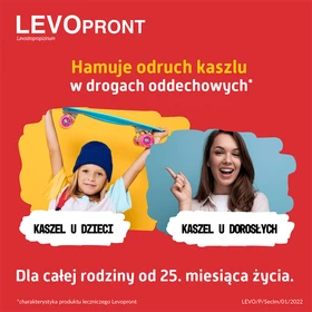 Levopront 60 mg/10 ml syrop - 120 ml