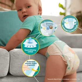 Pampers Active Baby, pieluchy, rozmiar 5, 11-16 kg - 150 szt./opak