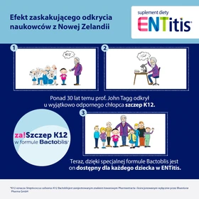 ENTitis pastylki do ssania (smak truskawkowy) - 30 szt./opak