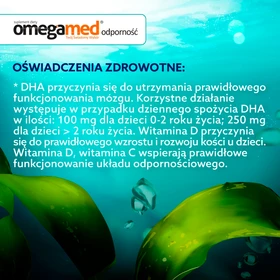Omegamed Odporność 1+, suplement diety - 140 ml