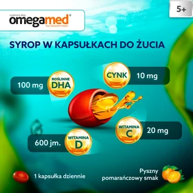 Omegamed Odporność 5+ kapsułki do żucia - 30 szt./opak