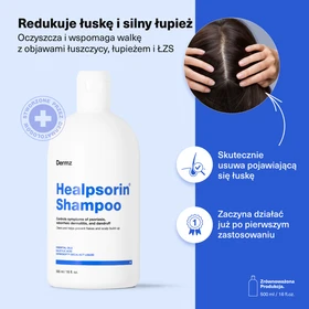 Healpsorin Shampoo, szampon -  500 ml