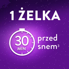 ZzzQuil Natura, żelki o smaku mango i banana -  30 szt./opak