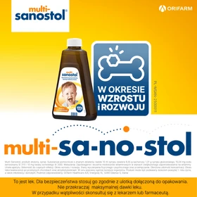Multi-Sanostol Syrop witaminowy - 600 g
