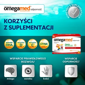 Omegamed Odporność 5+ kapsułki do żucia - 30 szt./opak