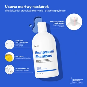 Healpsorin Shampoo, szampon -  500 ml