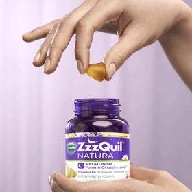 ZzzQuil Natura, żelki o smaku mango i banana -  30 szt./opak